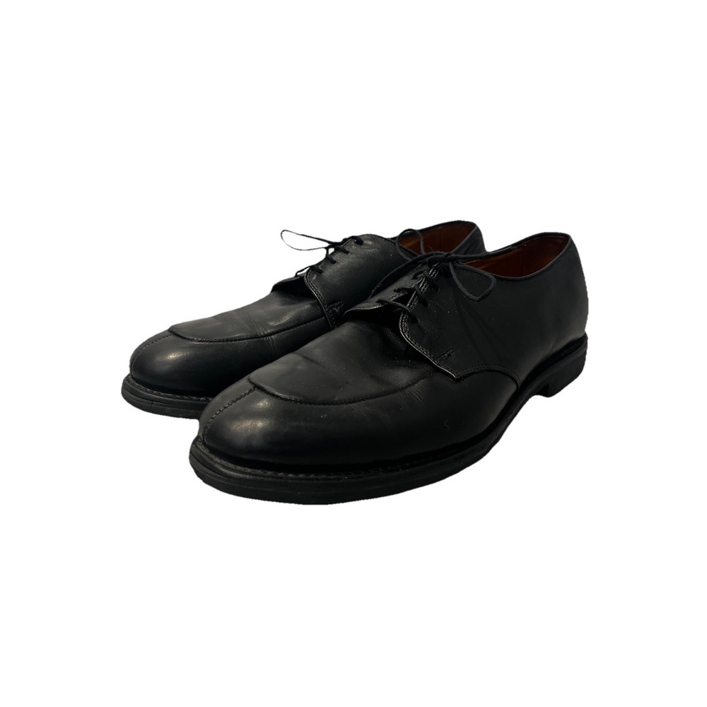 Allen Edmonds Kennett Burgundy Leather Split Toe Derby Dress Shoes Mens Size 9.5
